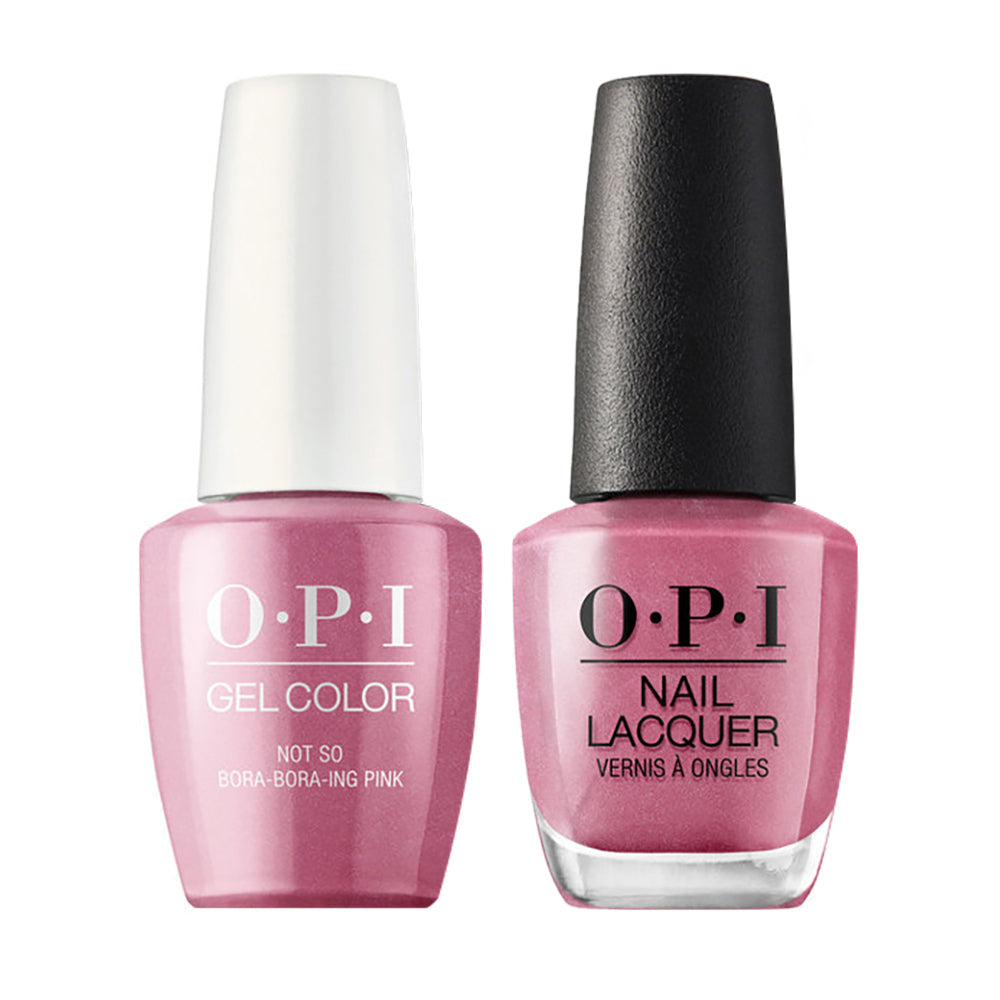 OPI Gel Nail Polish Duo - S45 Not So Bora-Bora-ing Pink - Pink Colors