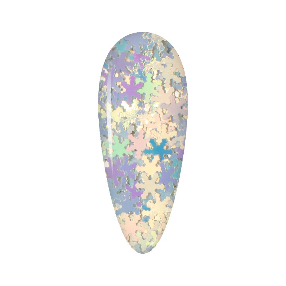 LDS Snowflake Glitter Nail Art - SF01 - Star Aura - 0.5 oz