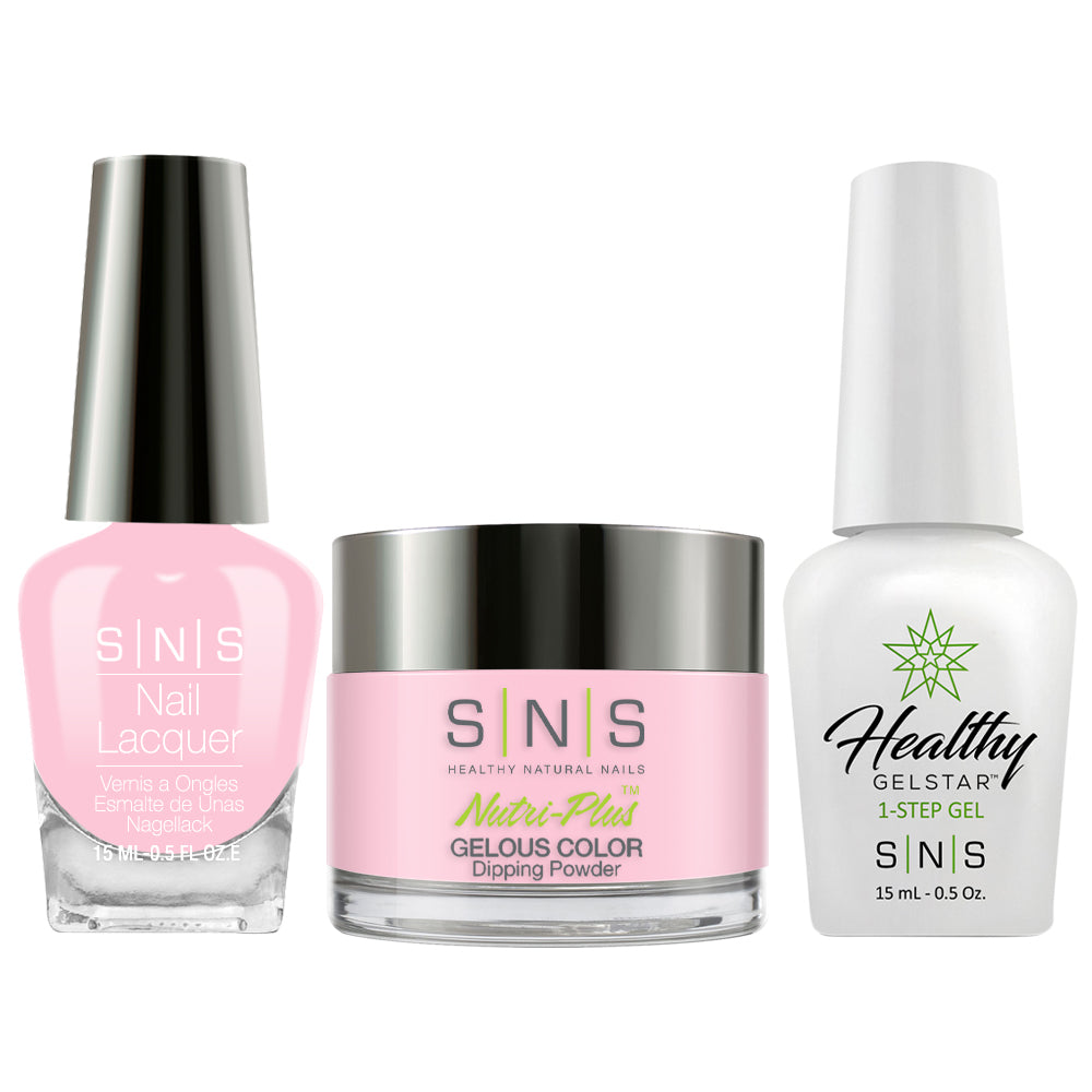 SNS SG21 Rosy Pink Sapphire - Dip (1oz), Gel & Lacquer Matching