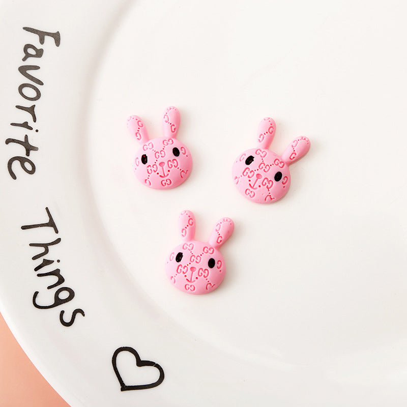 #465-472 2PCS G Bunny Charm