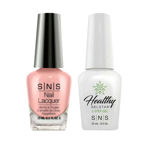 SNS SL05 Totally Seductive Gelous - SNS Gel Polish & Matching Nail Lacquer Duo Set - 0.5oz