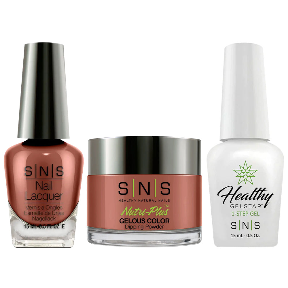 SNS 3 in 1 - SL24 Two Lips Locked Gelous - Dip, Gel & Lacquer Matching