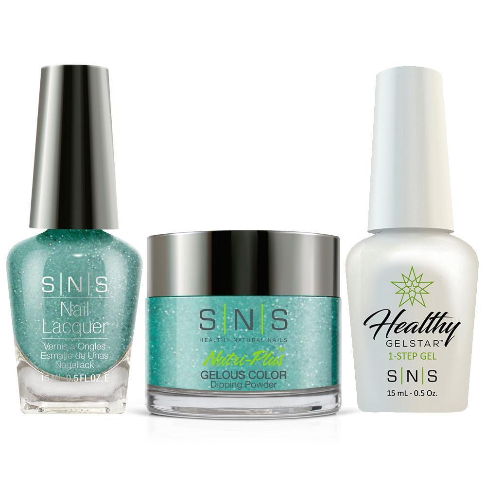 SNS 3 in 1 - BD24 -  Racer Back Girls - Dip (1oz), Gel & Lacquer Matching