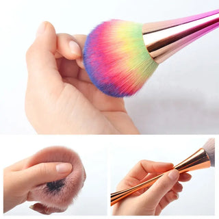 Soft Nail Dusting Brush
