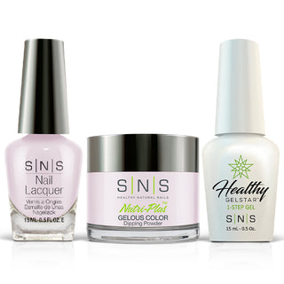 SNS 3 in 1 - SY03 Mystic Pink Gelous - Dip (1.5oz), Gel & Lacquer Matching