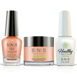 SNS 3 in 1 - SY15 Champagne Brunch Gelous - Dip (1.5oz), Gel & Lacquer Matching