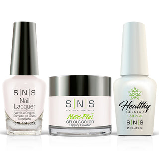 SNS 3 in 1 - SY19 Pinkish My Heart Gelous - Dip (1.5oz), Gel & Lacquer Matching