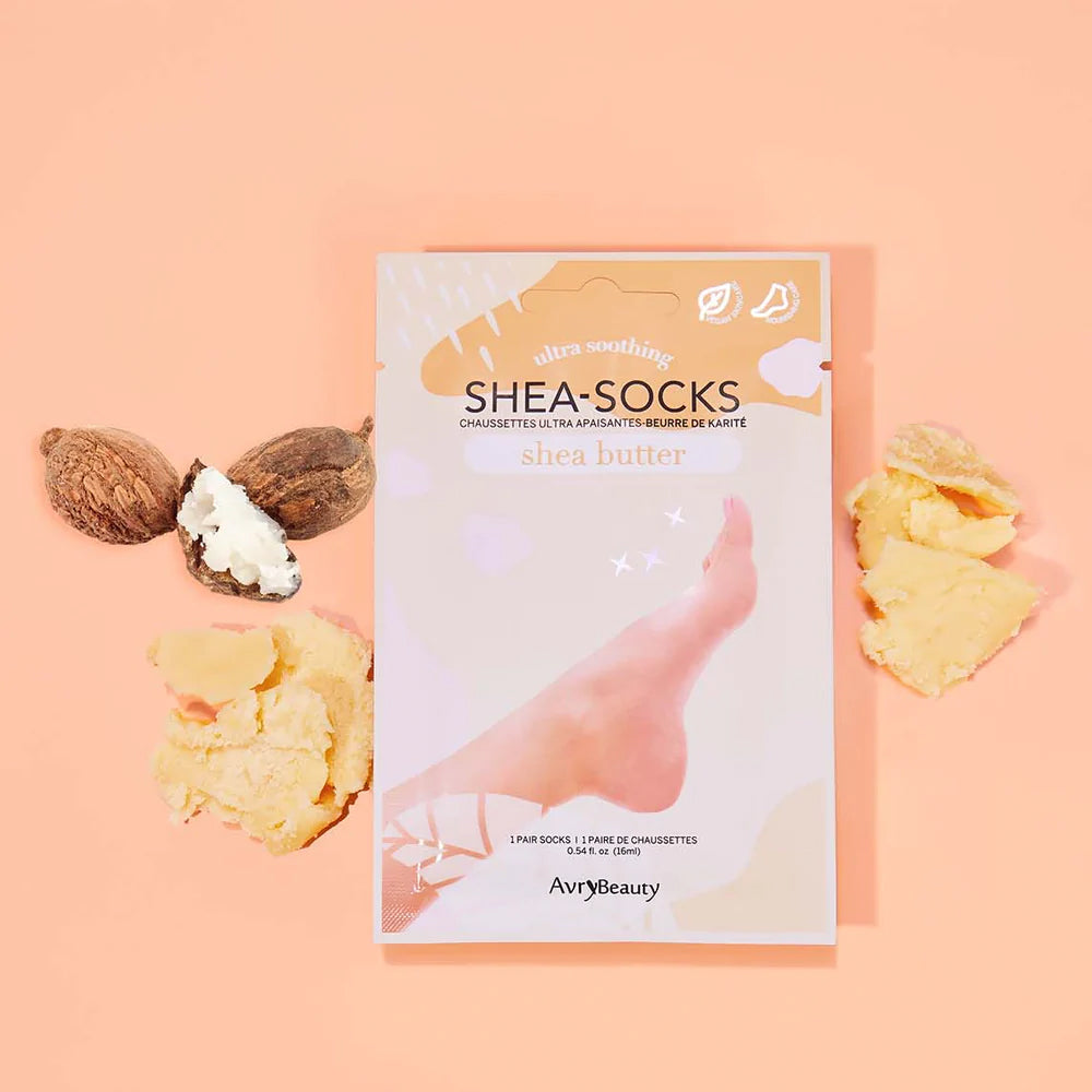 AVRY BEAUTY Shea Socks - Shea Butter