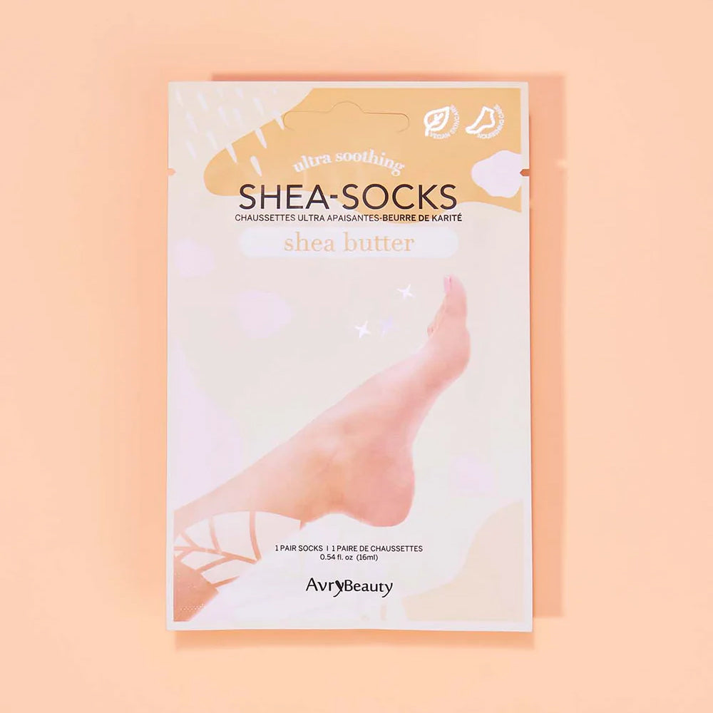 AVRY BEAUTY Shea Socks - Shea Butter