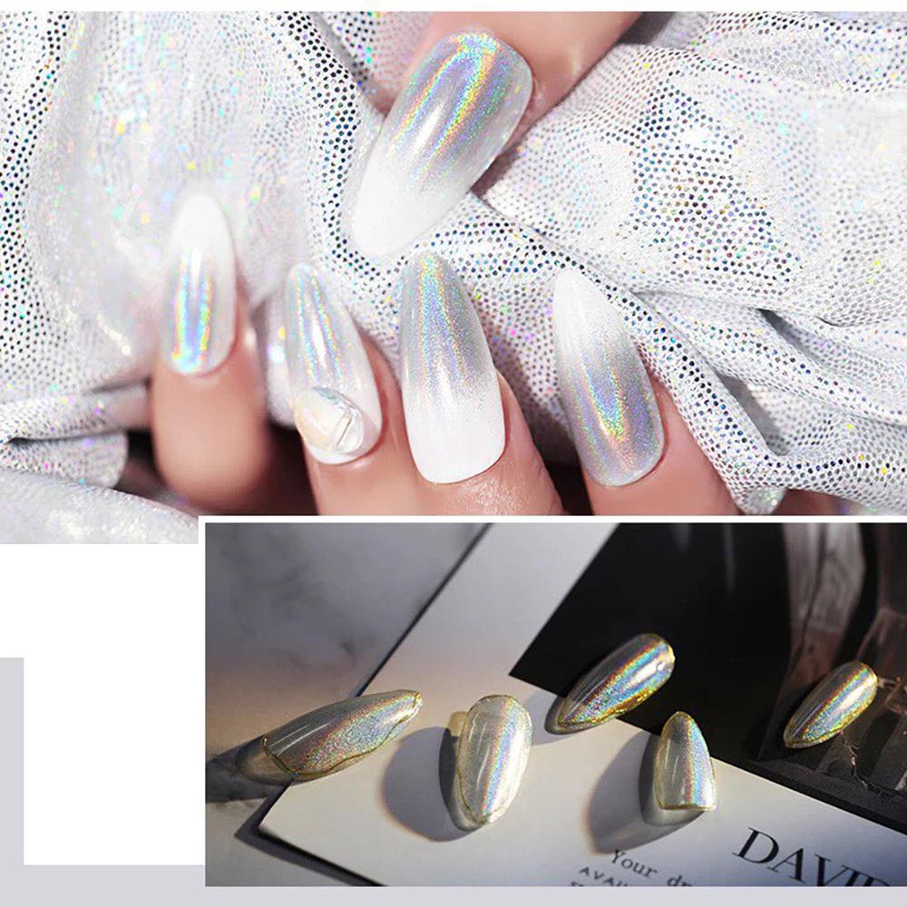 Holographic Chrome: Silver
