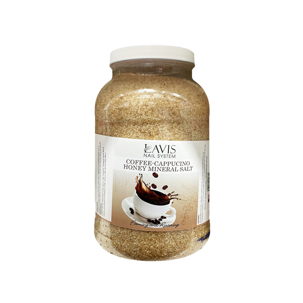 LAVIS - Coffee - Cappucino Honey Mineral Salt - 1 gallon
