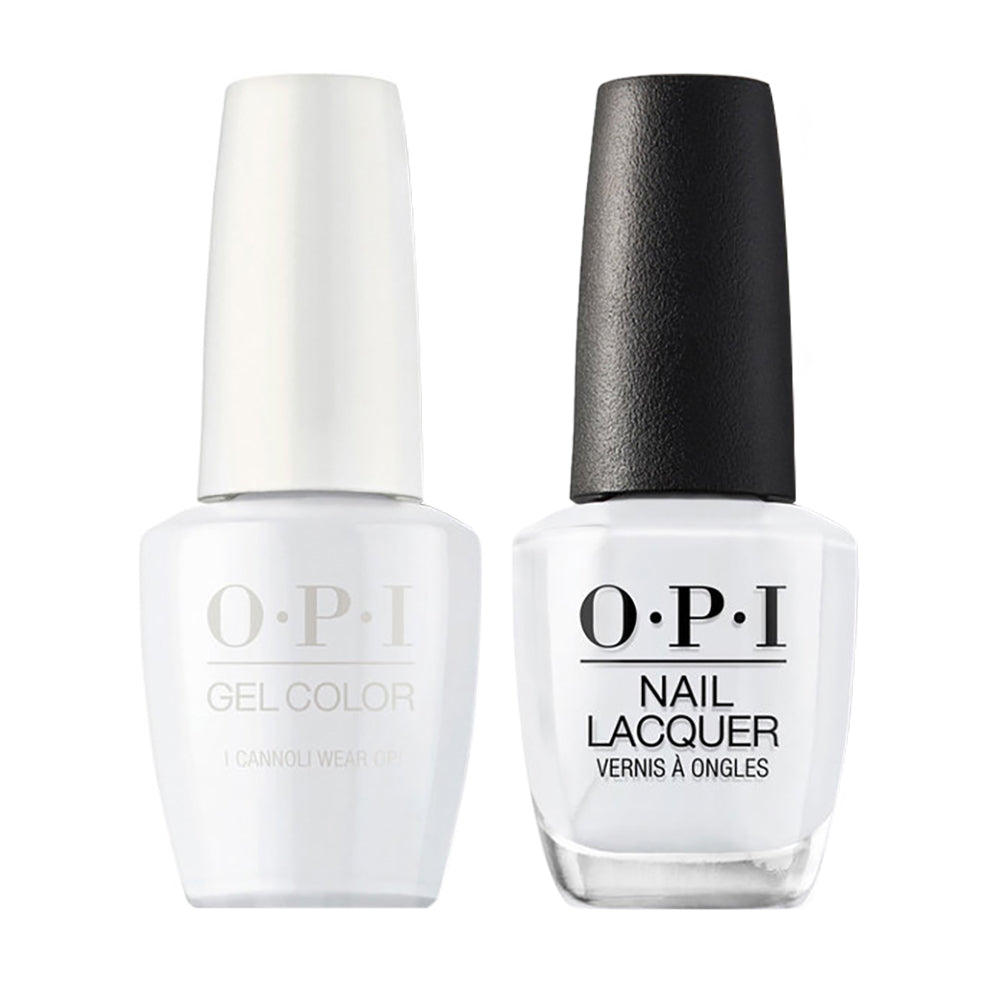 OPI Gel Nail Polish Duo - V32 I Cannoli Wear OPI - Gray Colors