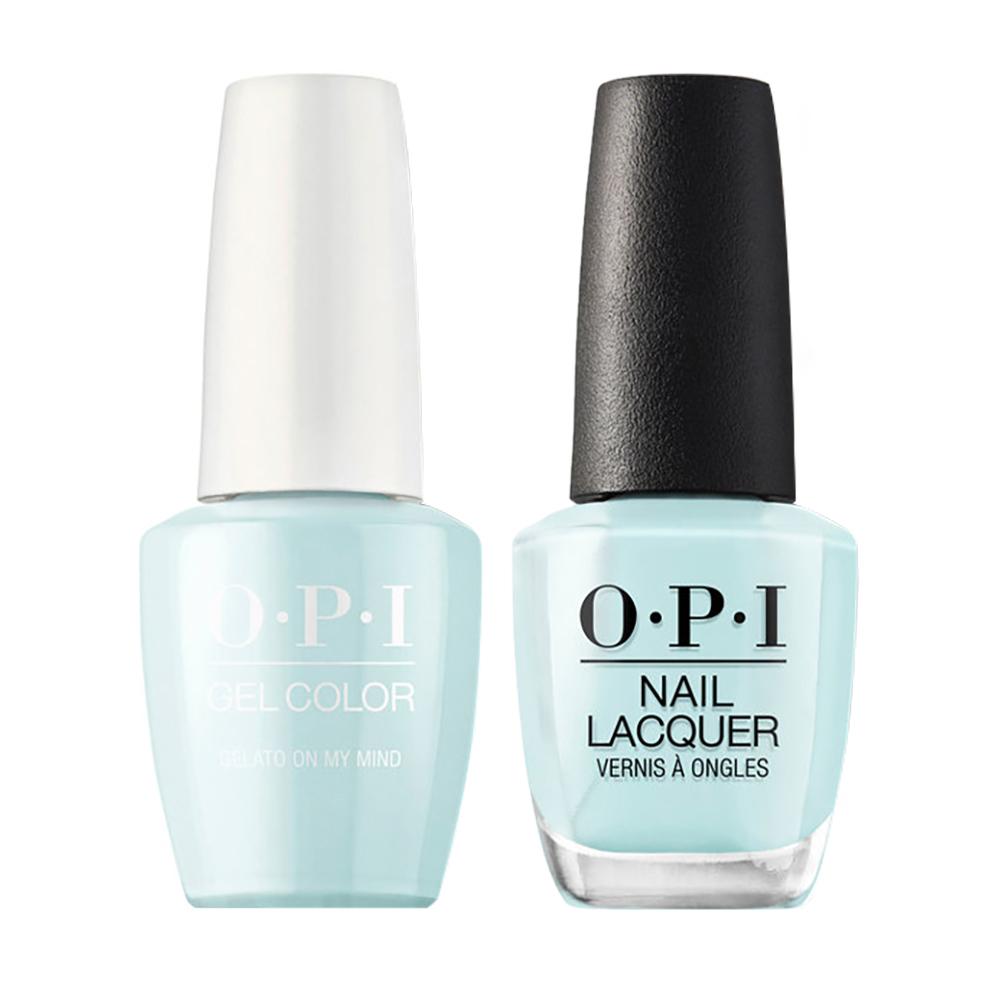 OPI Gel Nail Polish Duo - V33A Gelato On My Mind - Mint Colors