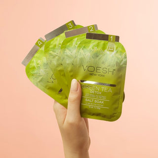 VOESH - Pedi a Box (4 Step) - Green Tea Detox