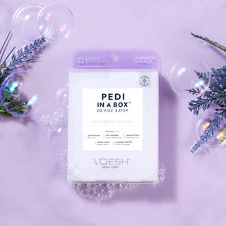 Voesh Pedi In a Box O2 Fizz 5 Step - Lavender  Vanila (PCS)