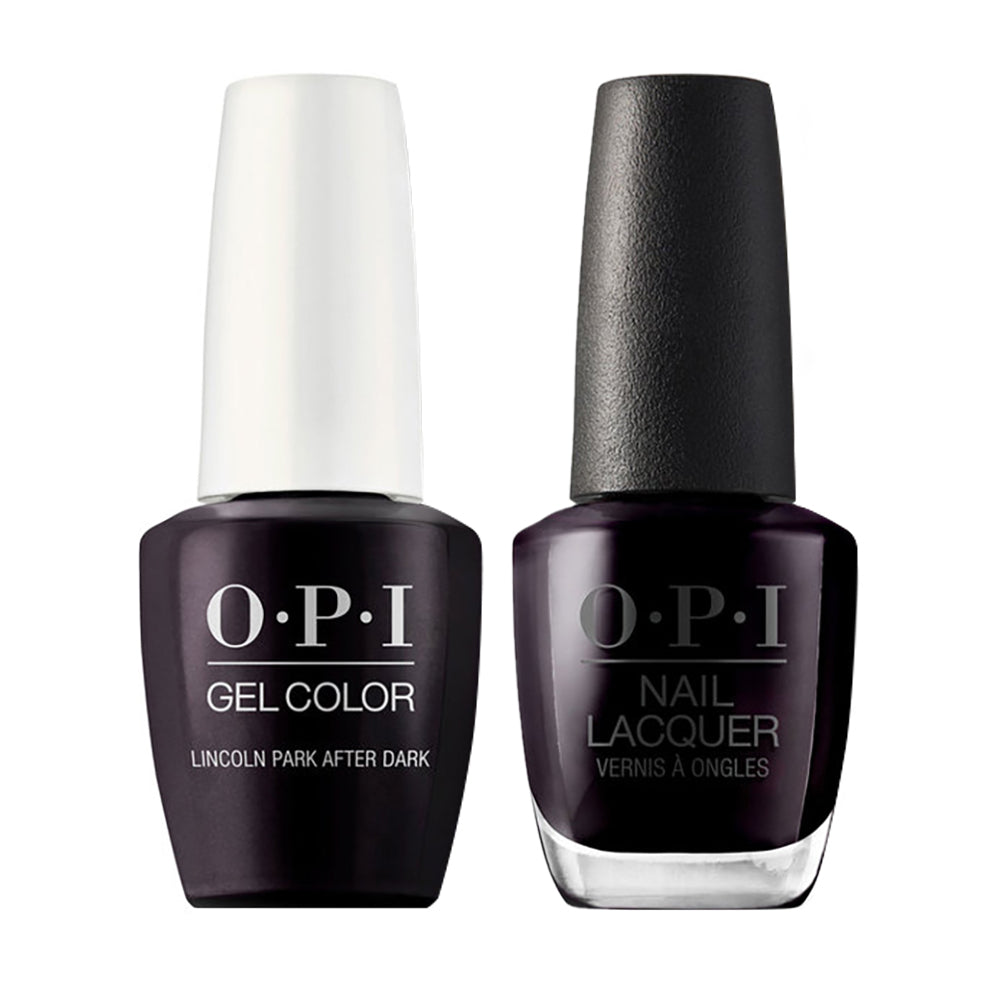 OPI Gel Nail Polish Duo - W42 Lincoln Park After Dark - Purple Colors