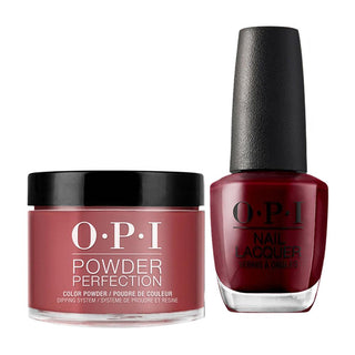 OPI - Dip & Lacquer Combo -  W52 Got the Blues for Red