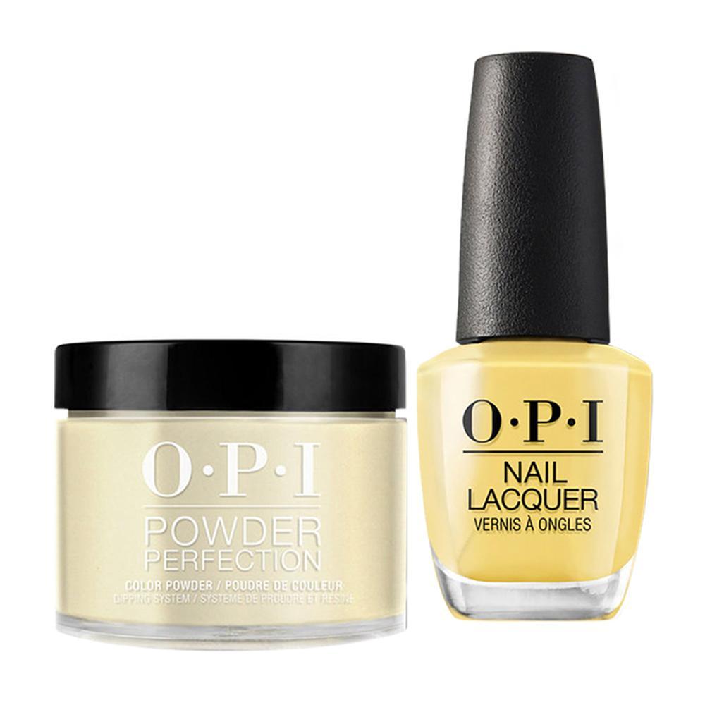 OPI - Dip & Lacquer Combo -  W56 Never a Dulles Moment
