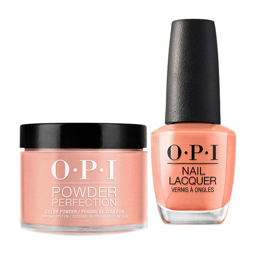OPI - Dip & Lacquer Combo -  W59 Freedom of Peach