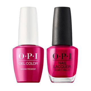 OPI Gel Nail Polish Duo - W62 Madam President - Pink Colors