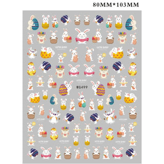 Nail Art Stickers - WG499