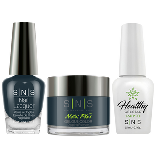 SNS 3 in 1 - WW07 Crystal - Dip (1.5oz), Gel & Lacquer Matching