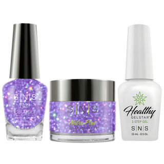 SNS 3 in 1 - WW26 Christmas Jammies - Dip (1oz), Gel & Lacquer Matching