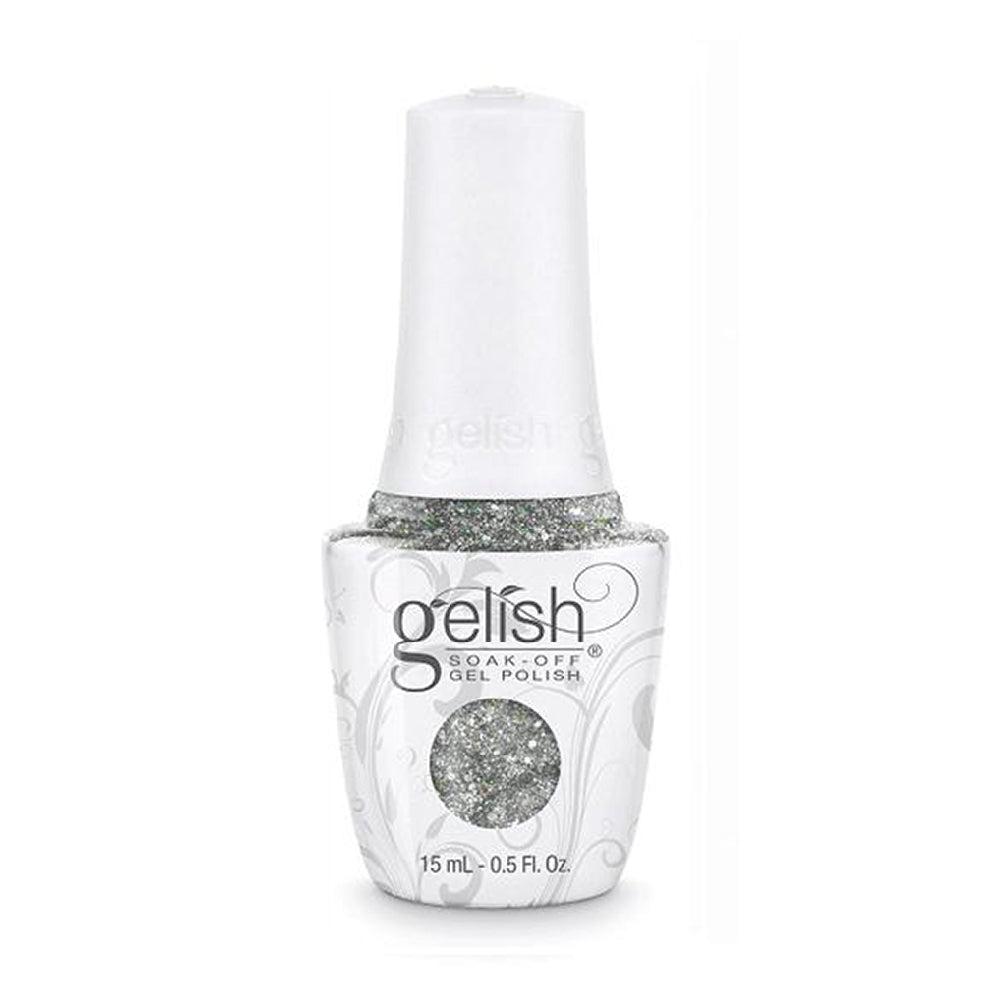 Gelish Nail Colours - Silver Gelish Nails - 839 Water Field - 1110839