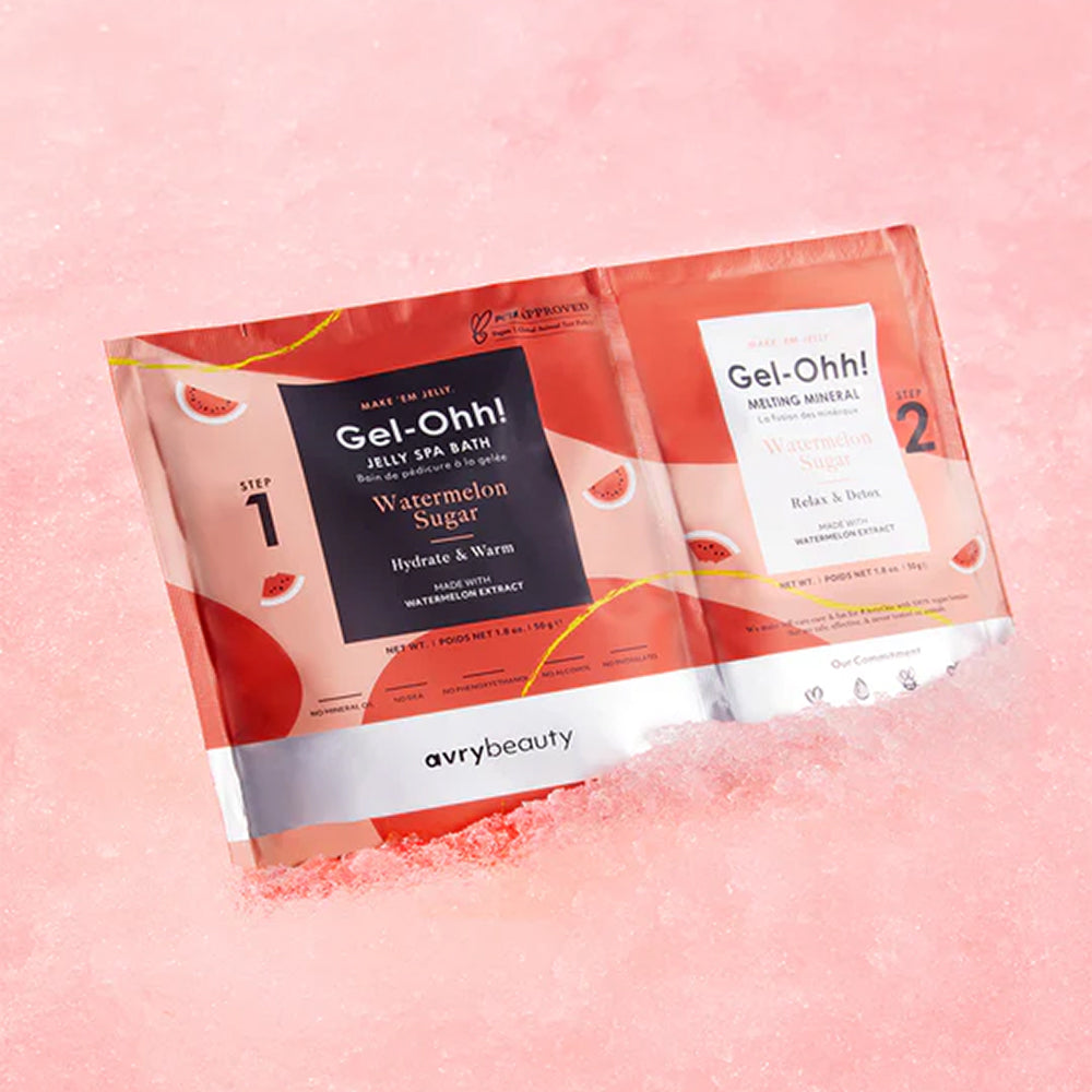 AVRY BEAUTY - Gel-Ohh! Jelly Spa Bath - Watermelon Sugar