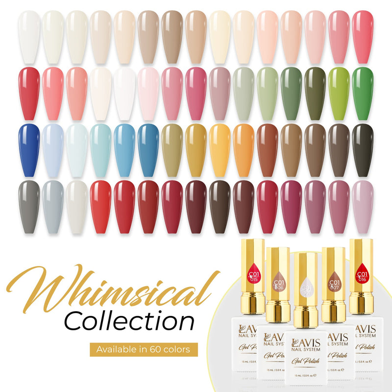 Full Set LAVIS C01 - Whimsical Collection (60 Colors )