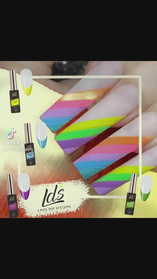 LDS - 14 - Line Art Gel Nails Polish Nail Art