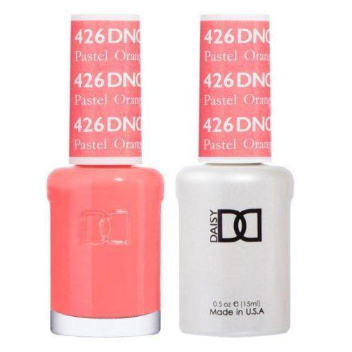 DND Gel Nail Polish Duo - 426 Coral Colors - Pastel Orange