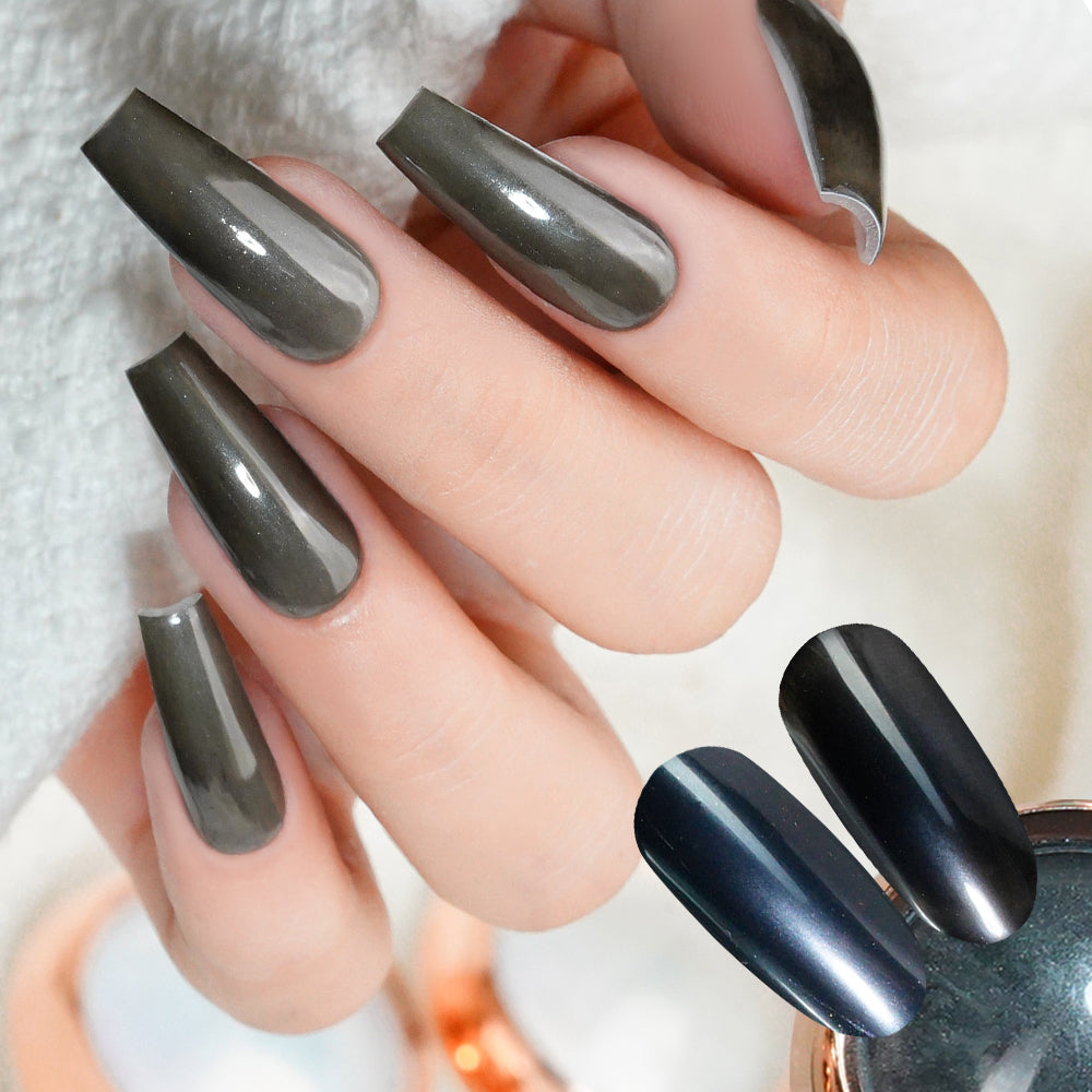  Aurora Galaxy Chrome - BLACK by Chrome sold by DTK Nail Supply