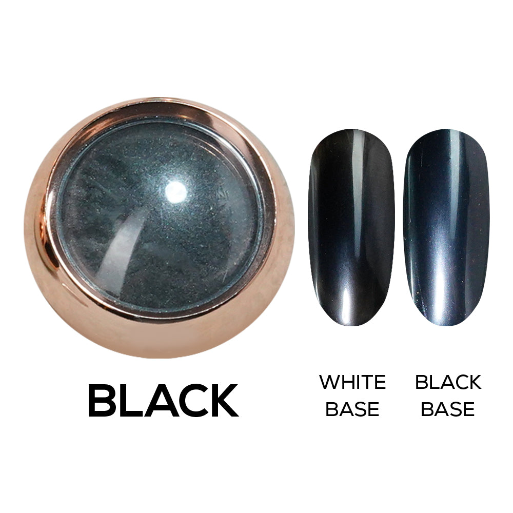  Aurora Galaxy Chrome - BLACK by Chrome sold by DTK Nail Supply