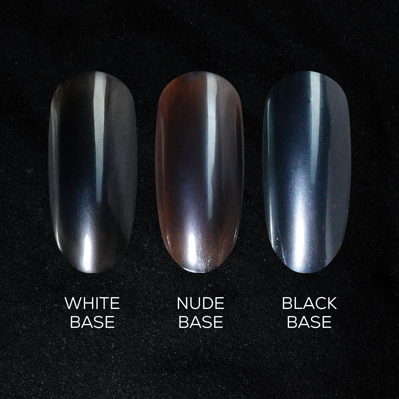  Aurora Galaxy Chrome - BLACK by Chrome sold by DTK Nail Supply