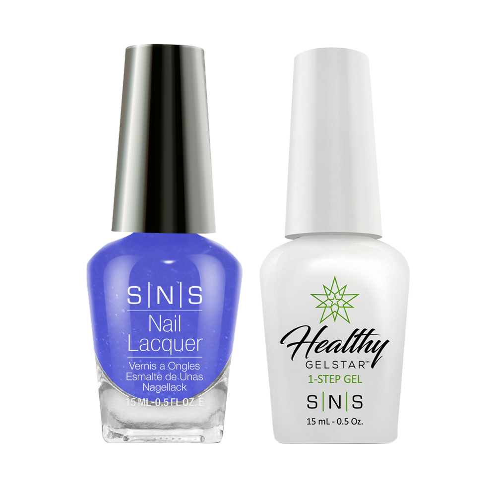  SNS Gel Nail Polish Duo - BM11 Blue Colors by SNS sold by DTK Nail Supply
