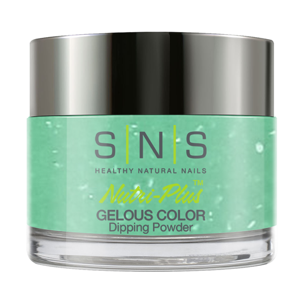  SNS Dipping Powder Nail - BM25 - Glitter Green Colors by SNS sold by DTK Nail Supply