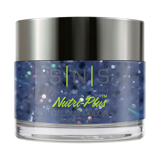  SNS Dipping Powder Nail - BM28 - Blue Glitter Colors by SNS sold by DTK Nail Supply