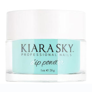 Kiara Sky Dipping Powder Nail - 636 Wavy Baby - Blue Colors