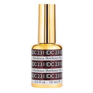  DND DC Gel Polish 231 - Glitter, Purple Colors - Bordeaux by DND DC sold by DTK Nail Supply