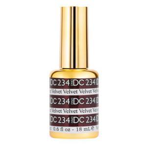  DND DC Gel Polish 234 - Glitter, Purple Colors - Velvet by DND DC sold by DTK Nail Supply