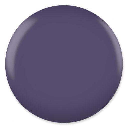 DND DC Gel Nail Polish Duo - 043 Purple, Gray Colors - Dark Salmon