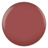 DND DC Gel Nail Polish Duo - 073 Brown Colors - Dusty Red
