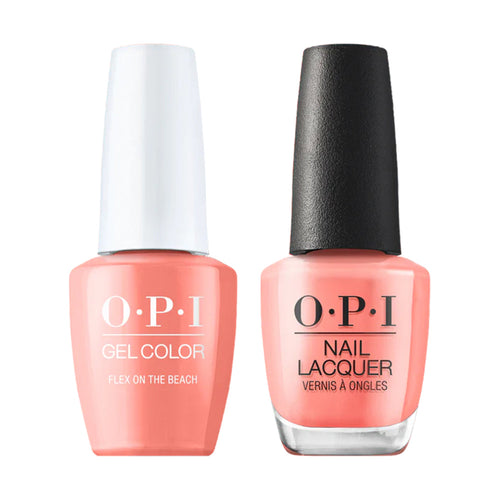 OPI Gel Nail Polish Duo - P005 Flex On The Beach