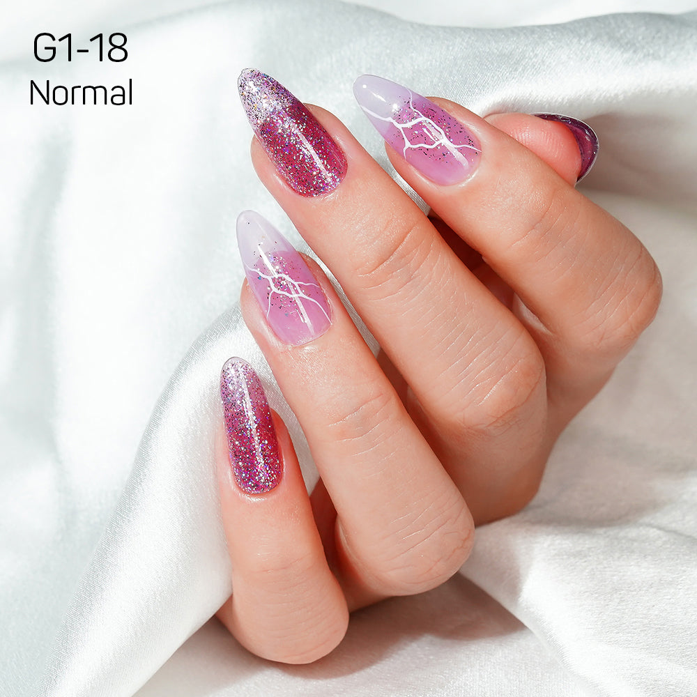 LAVIS Glitter G01 - 18 - Gel Polish 0.5 oz - Galaxy Collection