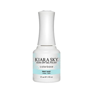Kiara Sky Gel Polish 636 - Blue Colors - Wavy Baby