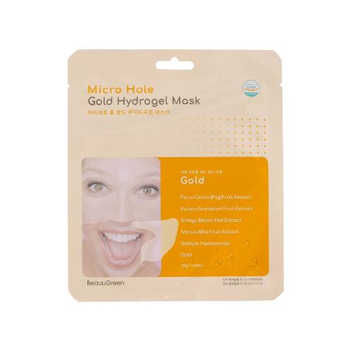 BEAUUGREEN - Micro Hole Gold Hydrogel Mask