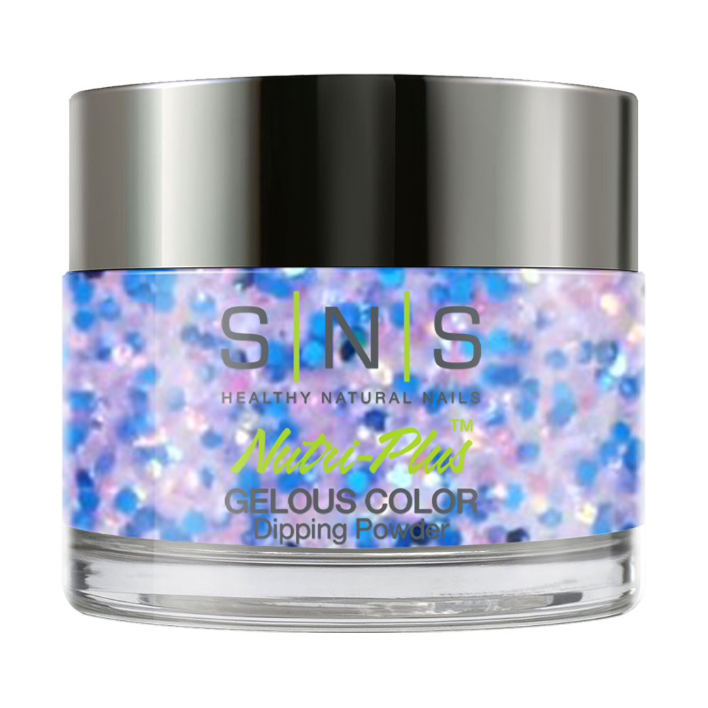  SNS Dipping Powder Nail - HD12 - Glitter Purple Colors by SNS sold by DTK Nail Supply