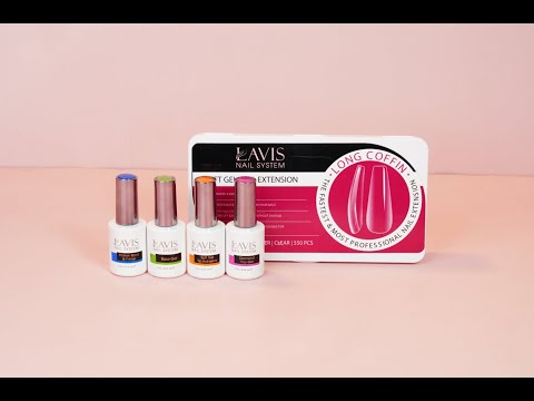 LAVIS - Square Short Nail Tips (Full Cover)