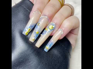 LDS - 14 - Line Art Gel Nails Polish Nail Art
